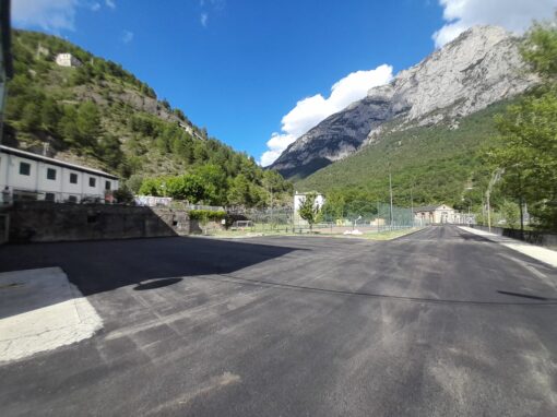 Asfaltado de la calle de la Sierra