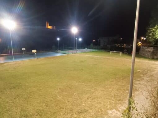 ILUMINACION CAMPO FUTBOL LAFORTUNADA
